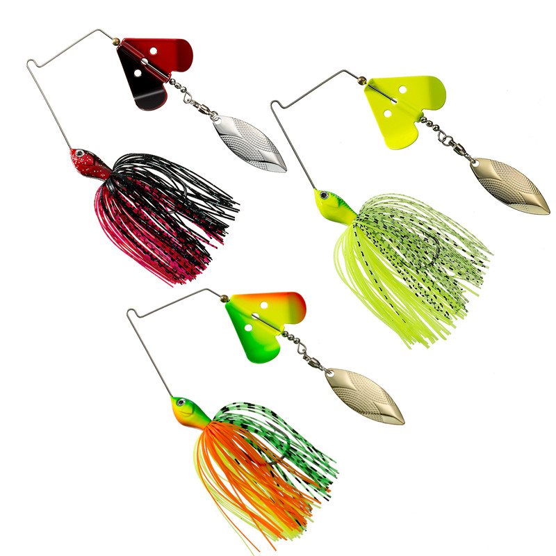 Fishing Lure Spinnerbait - SUNMILE Fishing Buzzbait Spinnerbait przynęty 14g