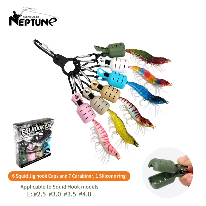 Fishing Lure Making Kit - 6 szt. kolorowych osłonek na haczyki