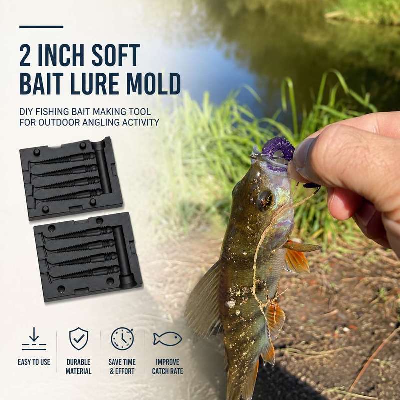 Fishing Lure Making Kit - Forma do przynęt miękkich o średnicy