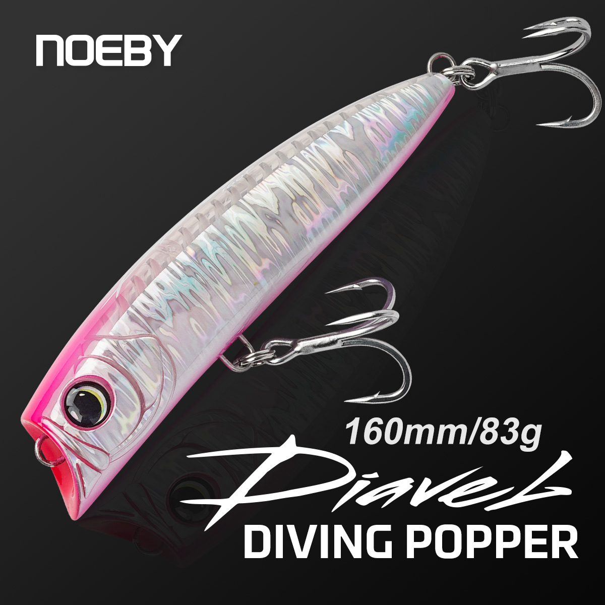 Fishing Lure Popper - Przynęta wędkarska Noeby Diving Popper 160mm