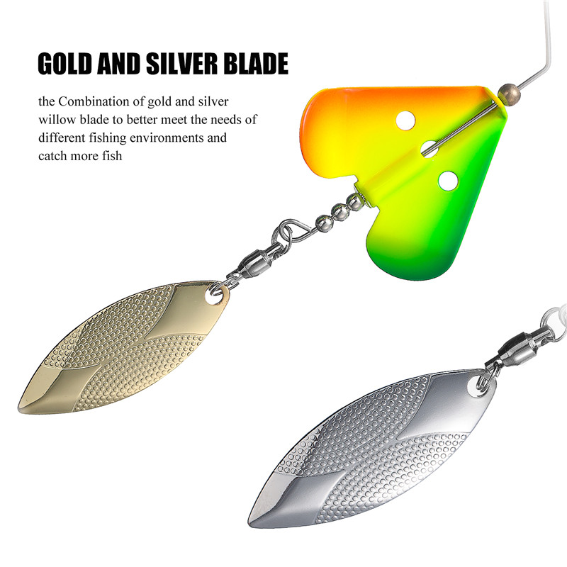 SUNMILE Fishing Buzzbait Spinn – Fishing Lure Spinnerbait recenzja i cena