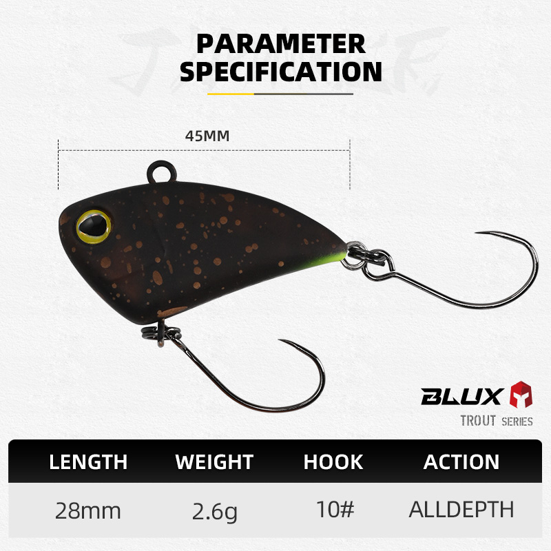 BLUX Tapdancer 28mm 2.6g Mini  – Fishing Lure Crankbait recenzja i cena