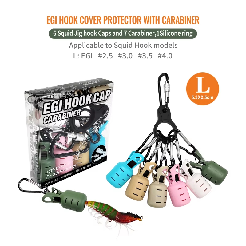 6 szt. kolorowych osłonek na h – Fishing Lure Making Kit recenzja i cena