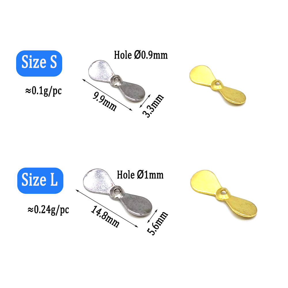 Wifreo 40 sztuk Turbo śmigło S – Fishing Lure Blade Bait recenzja i cena