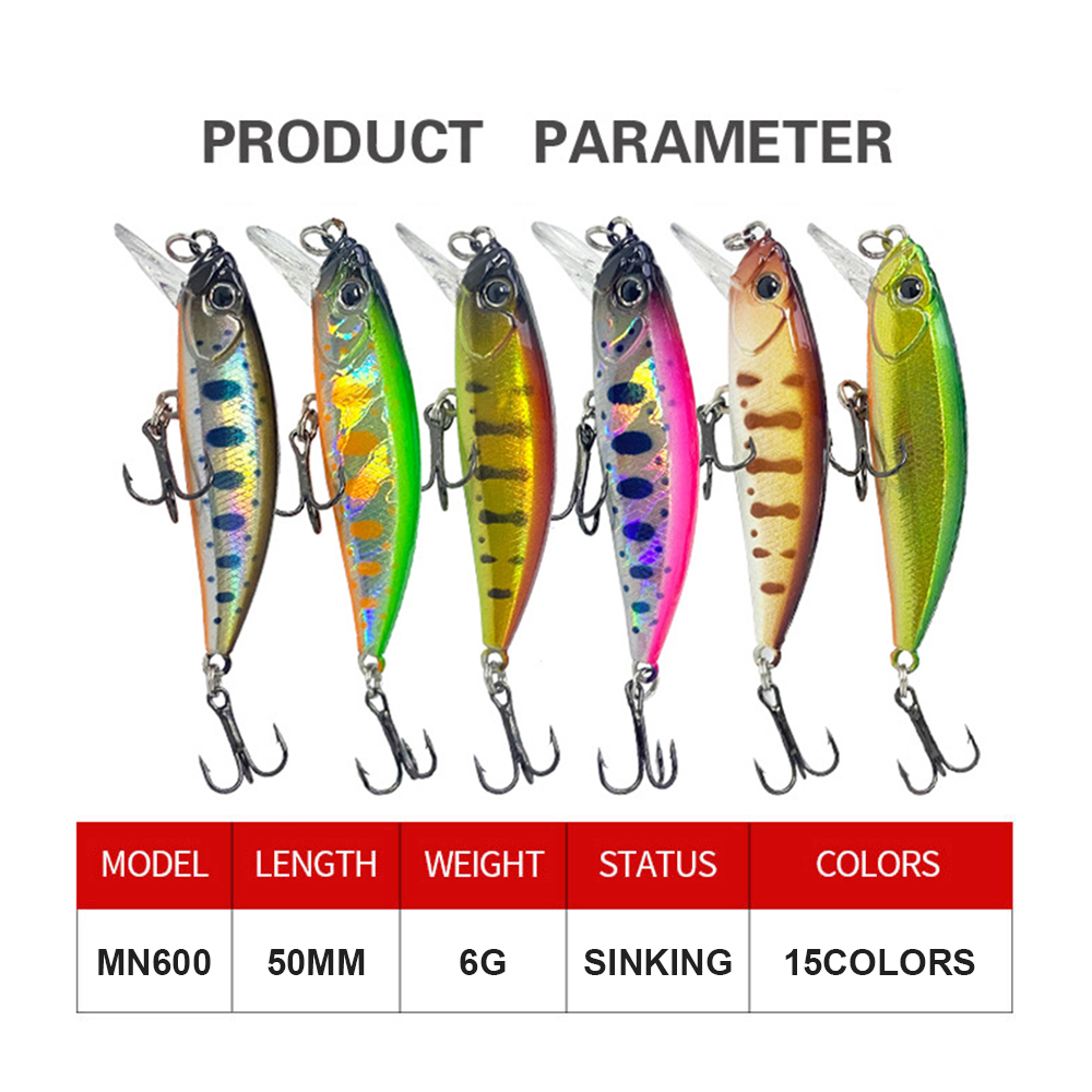 5cm 6g przynęty tonący Micro M – Fishing Lure Jerkbait recenzja i cena