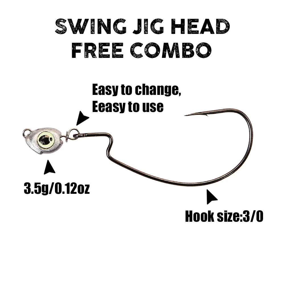 Główki jigowe B&U Swing Chebur – Fishing Lure Spinnerbait recenzja i cena
